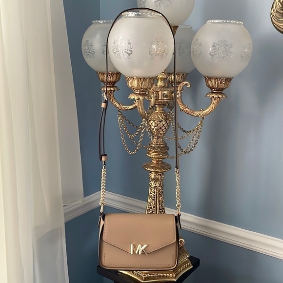 Brand New Michael Kors Genuine Leather Small Sylvia Flap Crossbody Purse - Picture 15 of 16